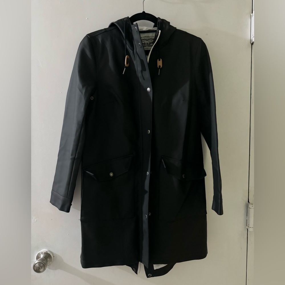 Levi’s fishtail rain coat